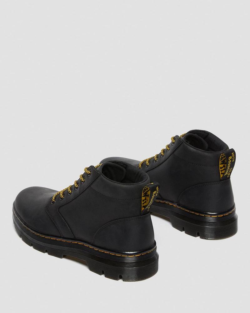 Black Women's Dr Martens Bonny Leather Ankle Boots | CA 43CTV